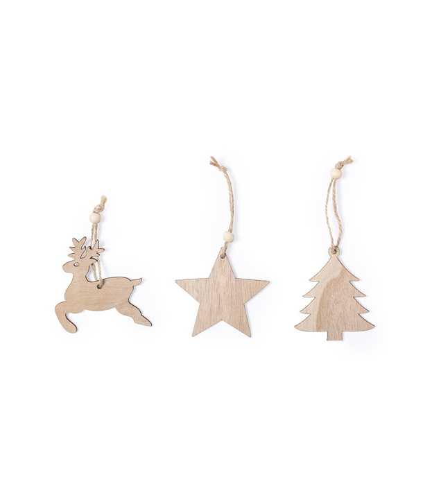 SET 3 ADORNOS NAVIDAD