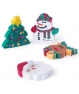 SET 4 GOMAS DE BORRAR NAVIDAD
