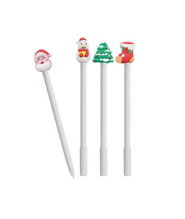 SET 12 BOLIGRAFOS NAVIDEÑOS