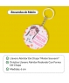 Llavero Chapa abridor "Recuerdo Molón" 1ª Comunión Niño Azul