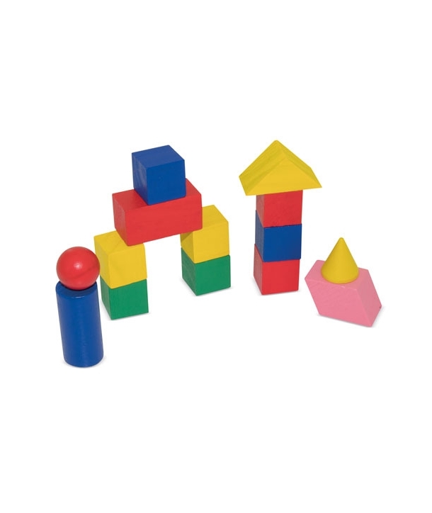 Puzzle de madera GEOMETRICO- Juegos didácticos para niños