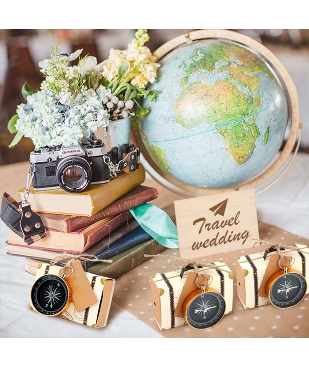 BRÚJULA PRESENTADA EN CAJA MALETA