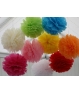 Pompones de colores (4 uds)