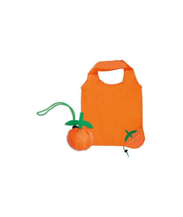 Bolsa Plegable Fruits Naranja Detalles Comuniones