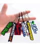 LLaveros de goma suave 2d 3d PVC personalizados baratos logo logotipos, regalos de negocios promocionales, empresas, empresa