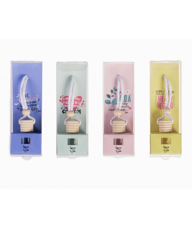 Ambientador para coche frases positivas -Detalles Bodas Hombres Originales