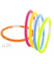 Lote 120 Pulseras NEON Luces + 20 Gafas de colores LED