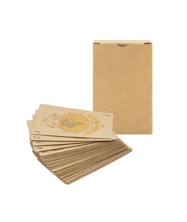 Baraja española cartas kraft -Regalos Bodas Unisex Hombres Prácticos