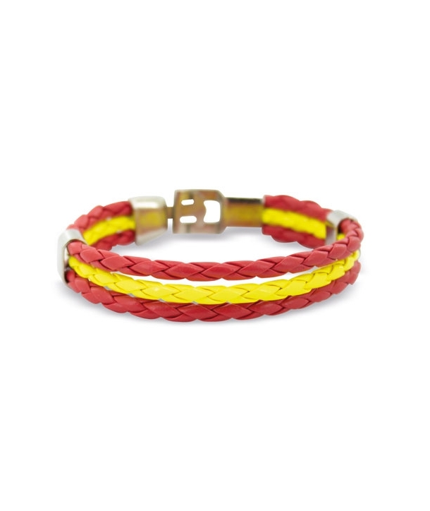 Pulsera con la bandera de España