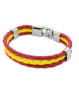 Pulsera con la bandera de España