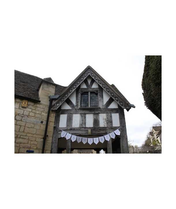 Banderitas "JUST MARRIED" 