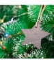 Adorno navideño en pizarra