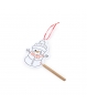 Set de adornos con 6 originales diseños navideños para colorear- Regalos Detalles Navidad Baratos