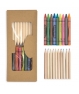 Libreta de Colorear con Cajita + 12 Lapiceros + 12 Dibujos para Colorear + Hojas en Blanco