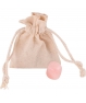 Set 4 Hielos de Piedra en bolsita algodón - Detalles Bodas Originales Unisex