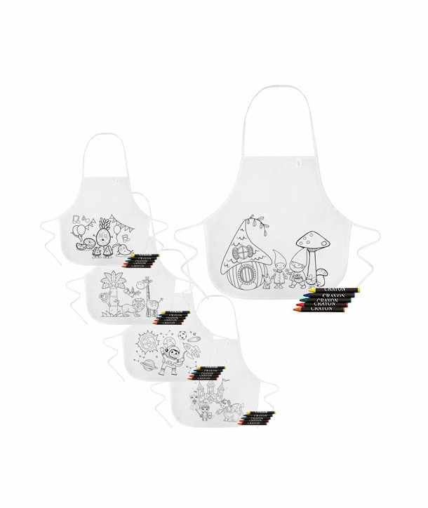 DELANTAL INFANTIL ( PACK DE 5)