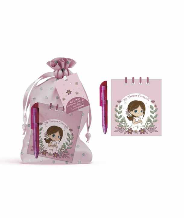 LIBRETA PRIMERA COMUNIÓN CON BOLÍGRAFO