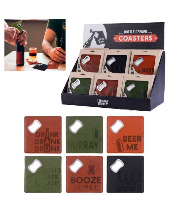 Set de 2 Posavasos con Diseño de Pajaritos