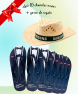 LOTE 10 CHANCLAS NOVIO + GORRO DE REGALO- Regalo idea como detalle de bodas.