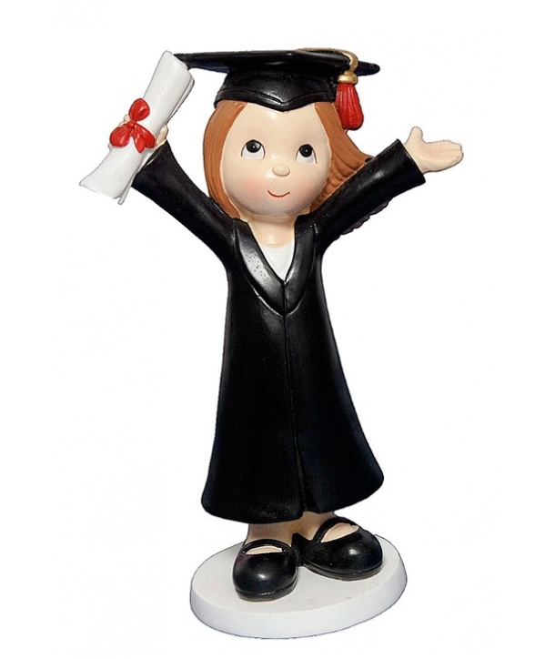 FIGURA NIÑO GRADUADO