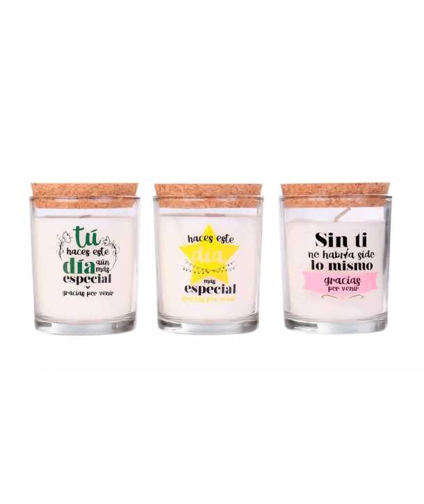 Velas aromáticas "Frases como Tú"