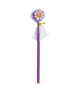 Lote de 20 lapices de madera flor