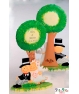 Muñecos para tarta Novios Árbol
