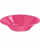 Bowl de plástico rosa fucsia (pack de 20 uds.)