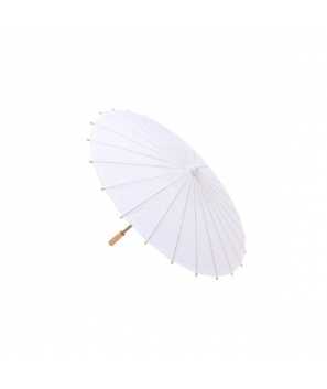 Parasoles blancos Bodas - Sombrillas Paraguas Chinos
