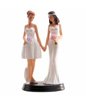 Pareja de boda lesbiana actual - FIGURAS BODA BODAS CHICAS