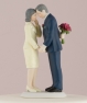 Figuras de Novios con Globo y un beso