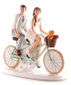 Pareja de boda en Bicicleta