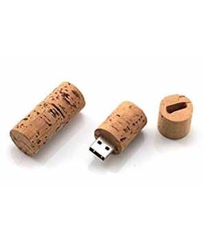 Memoria USB Tapón Botella Vino Corcho 4GB Pendrives Bodas