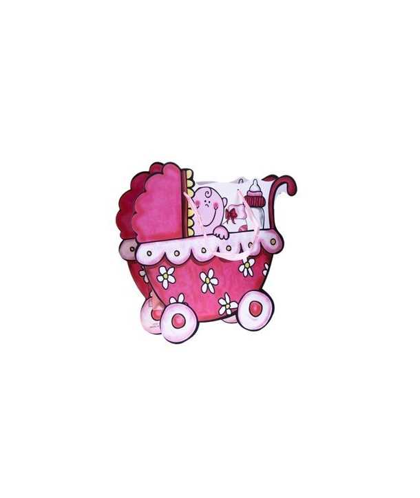 Guirnalda de Papel Osito Rosa