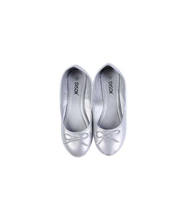 BAILARINAS MANOLETINAS "WEDDING" TALLA-M PLATA