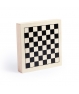 Set de 4 Juegos en estuche de madera. Incluye mikado, ajedrez, damas y dominó