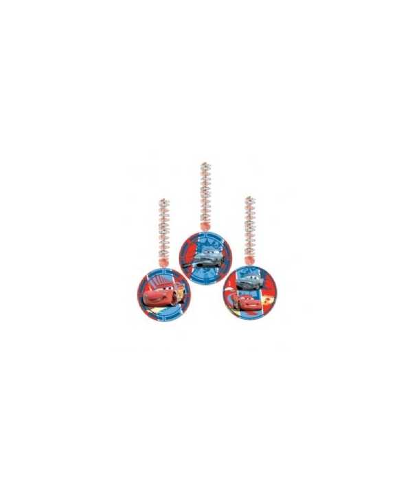 Accesorios para colgar Disney Cars ( 3 pacs)