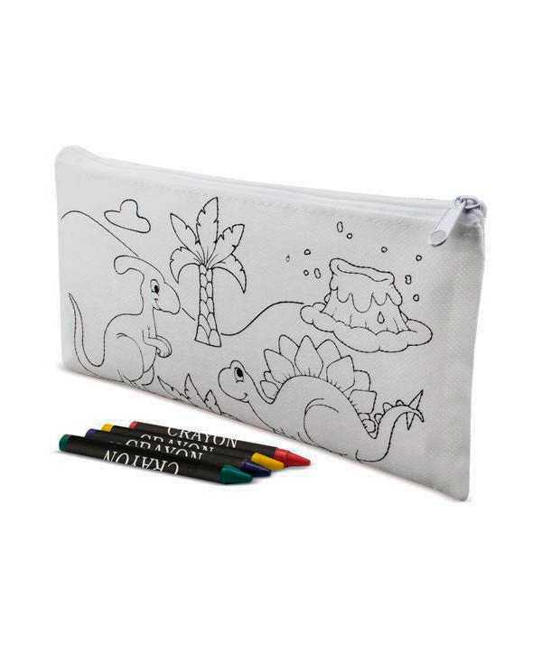 Estuche para Colorear con 5 ceras Dinos