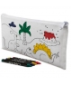 Estuche para Colorear con 5 ceras Dinos