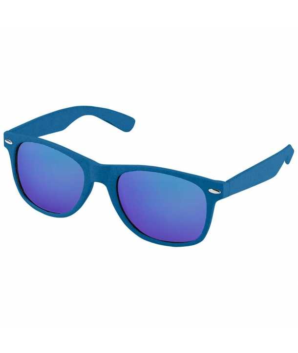 Gafas de sol Eco Fibra de trigo y PP color Azul.