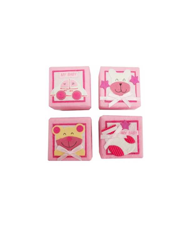 Set 15 Cajitas Cebras Bautizos, Comuniones, Niños