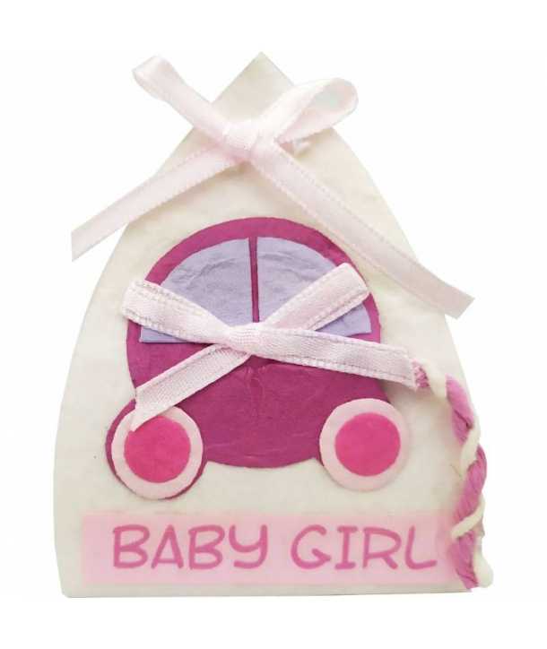 Set 24 Cajitas Baby Rosas Bautizos