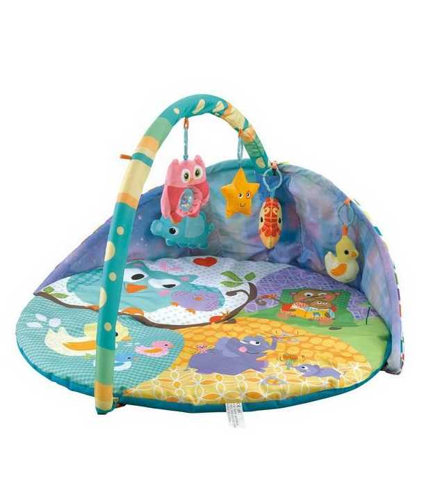 HAPPY ALFOMBRA REDONDA ACOLCHADA INFANTIL