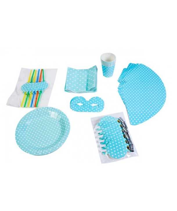 SET PARTY BABY SHOWER AZUL