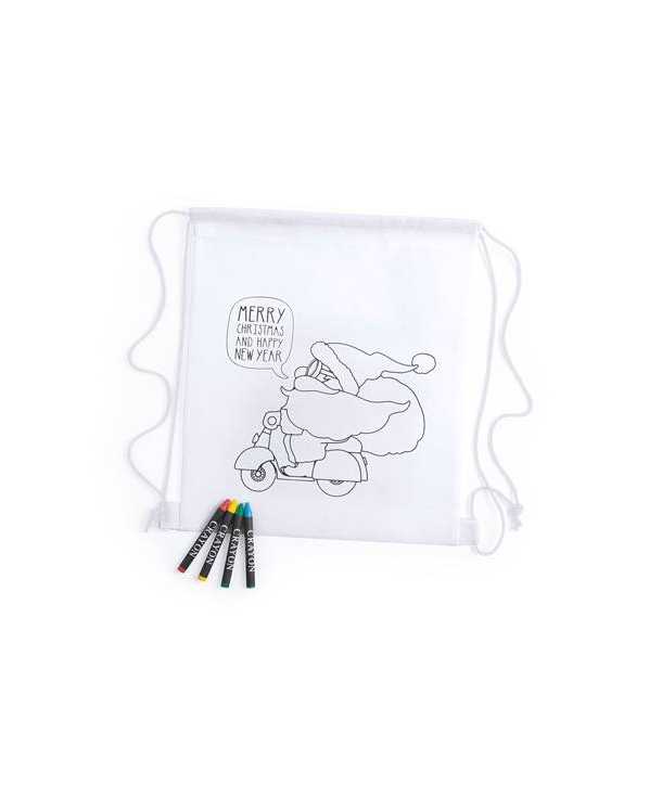 MOCHILA PETATE INFANTIL MERRY CHRISTMAS