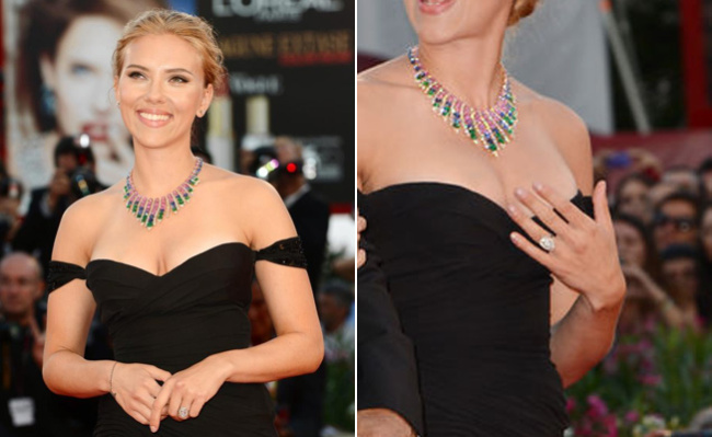 Scarlett Johansson se ha comprometido