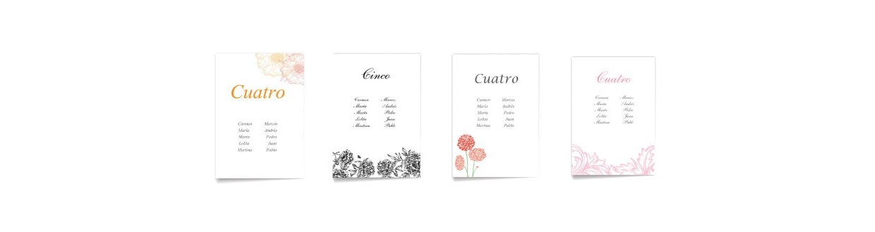 Tarjetas de protocolo