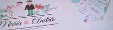 Invitaciones originales con sobres